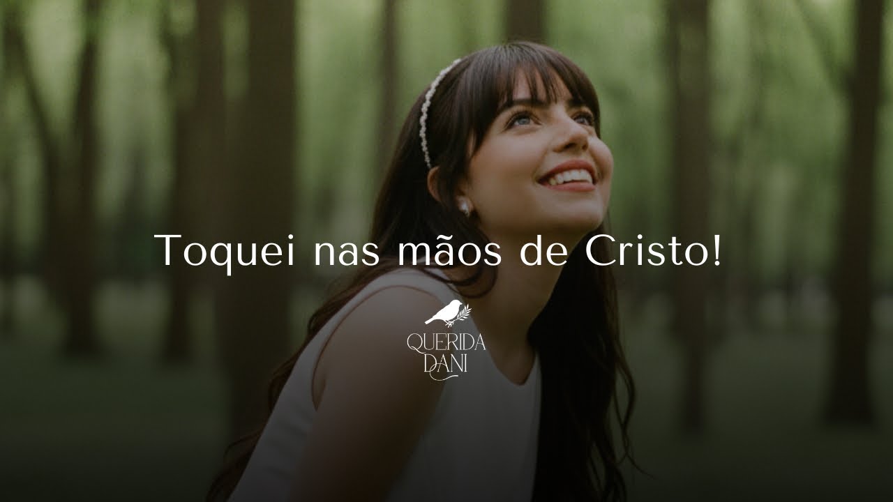 Toquei nas mãos de Cristo! 🫳🏼✨ 