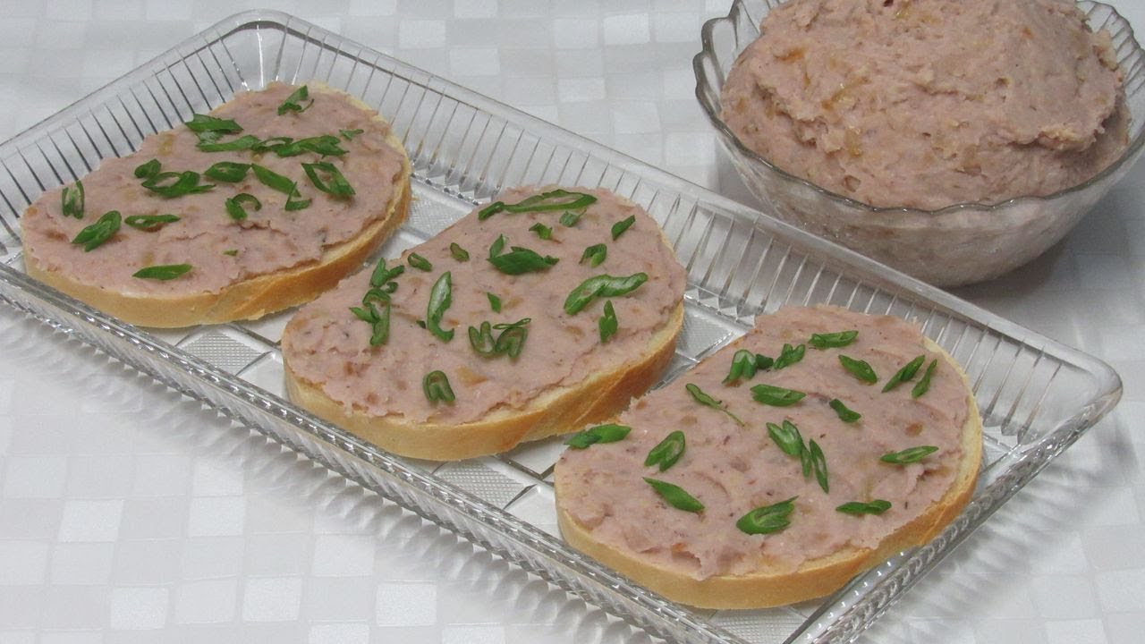 Без Мяса! Постный ПАШТЕТ на Бутерброды - просто объедение! Lenten bean pate.