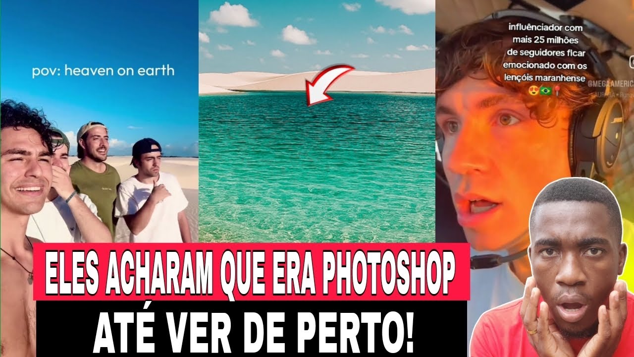 Gringos choram ao ver essa paisagem brasileira pela 1° vez