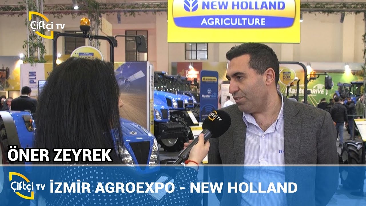 Fuar Röportajları -  NEW HOLLAND ÖNER ZEYREK Saha Uygulamaları Yöneticisi #tarım #fuar #hayvancılık