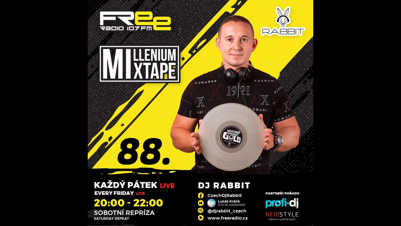 COSMIC GATE Mix / MilleniumMixtape 88. - 14.2.2025 freeradio.cz  / dj-rabbit / Trance / HardTrance
