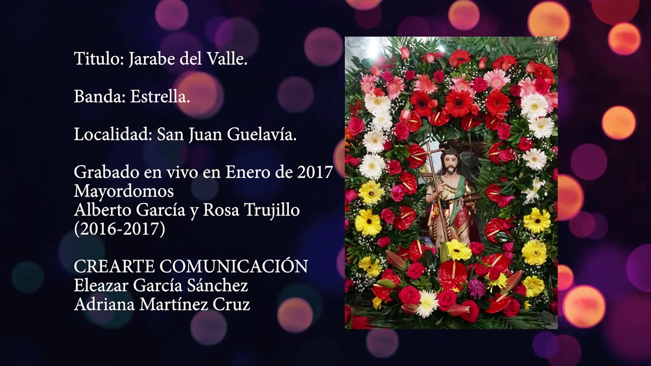 Jarabe del Valle, San Juan Guelavía