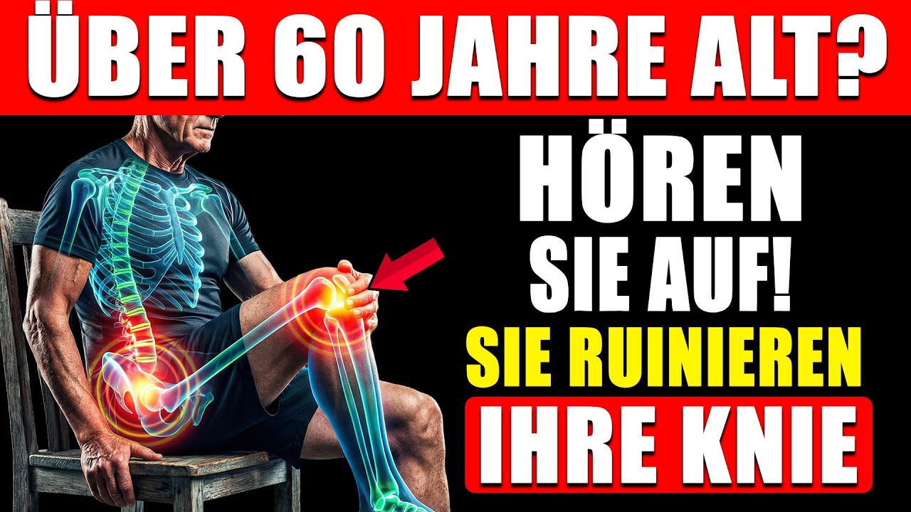 SENIOREN: 5 Getränke, die Ihre Knie ZERSTÖREN (Hören Sie sofort auf!)