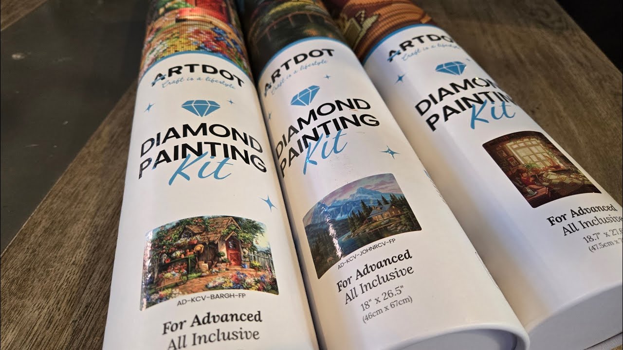 Новые наборы для алмазной живописи Artdot
