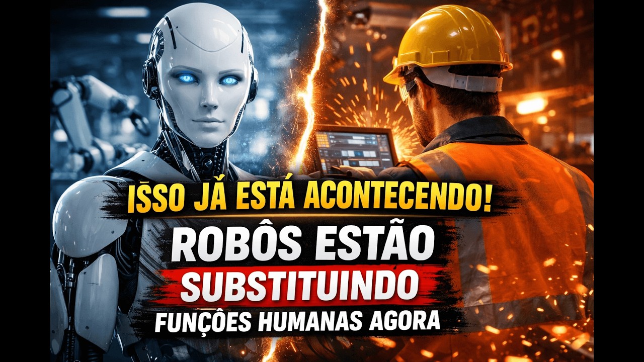 Isso Já Está Acontecendo: Robôs Estão Substituindo Funções Humanas Agora