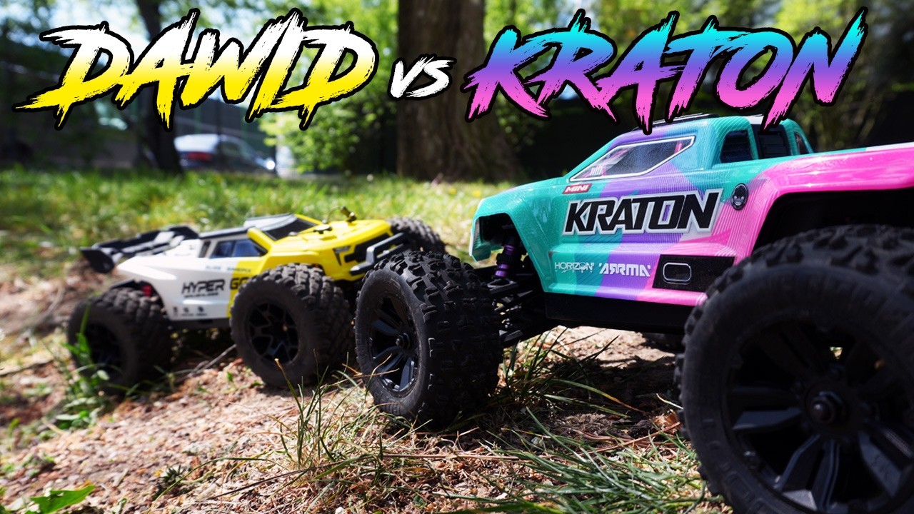 Dawid vs Goliat RC! MJX 14207 kontra Arrma Mini Kraton!