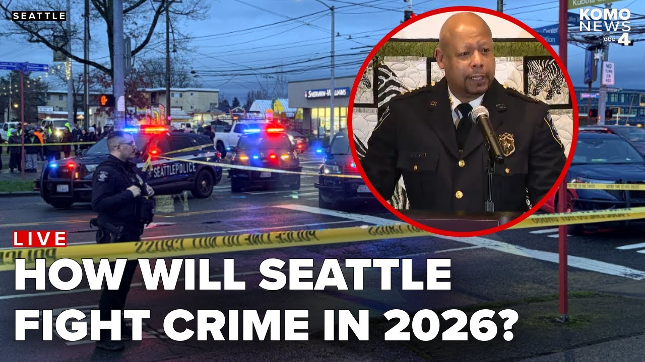 Seattle Police Department presents 2025 crime statistics, 2026 community safety initiatives
