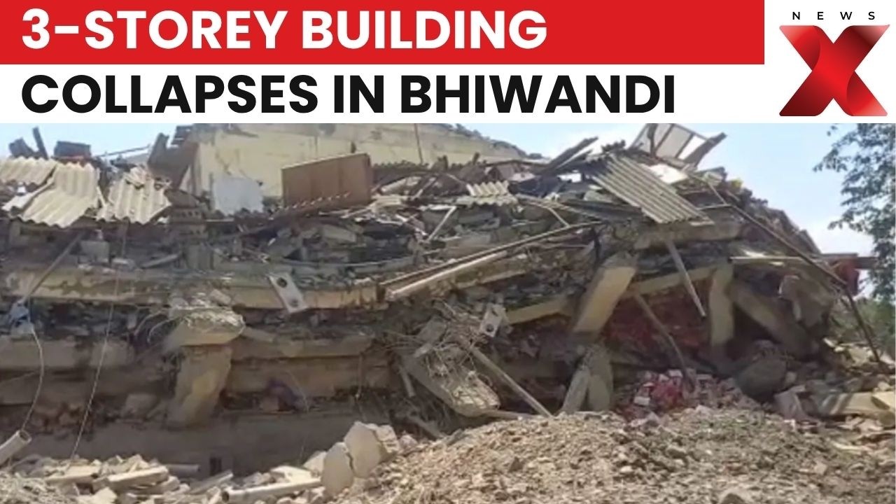 Maharashtra Building Collapse: 3-Storey Building Crashes in Bhiwandi, Several Feared Trapped | NewsX
