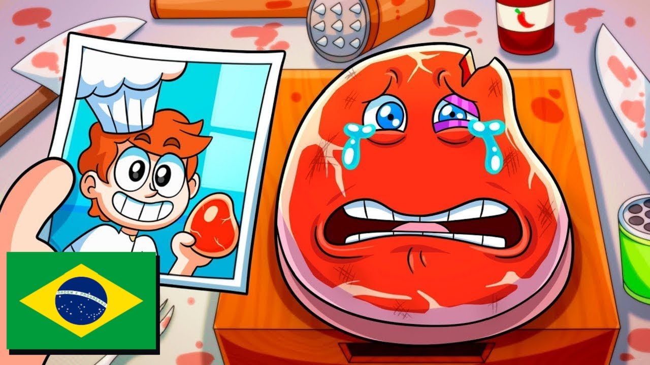 CHARLIE THE STEAK E SUA TRISTE HISTÓRIA?! Animação