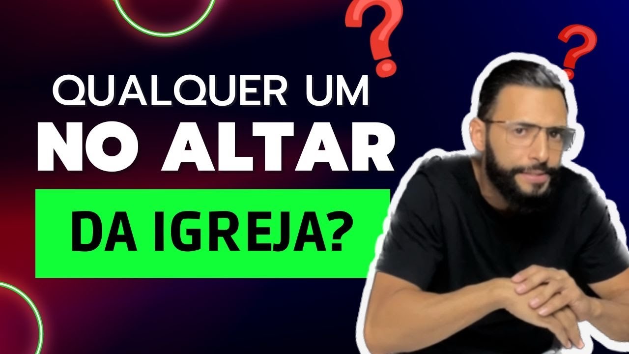 QUEM DEUS PERMITE SUBIR NO P&Uacute;LPITO?