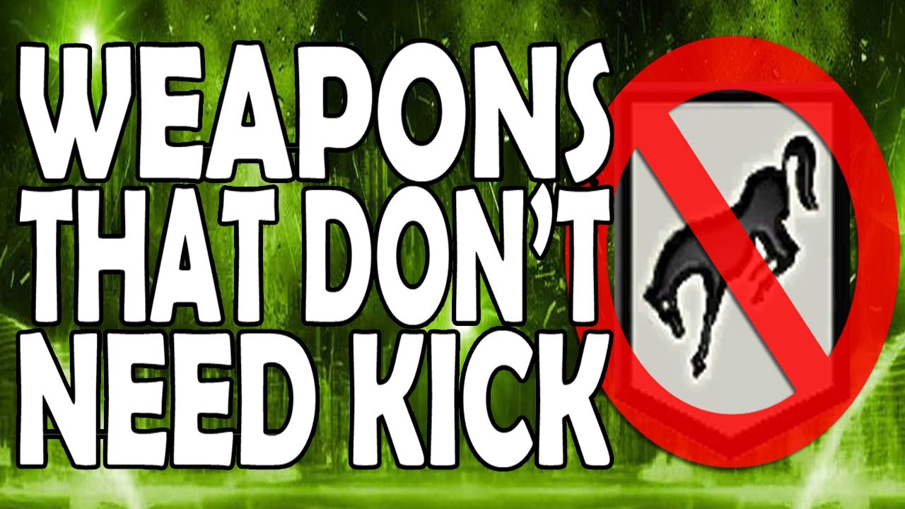 MW3 Tips and Tricks - Weapons That Don't Need Kick (Modern Warfare 3 Gun Proficiency)