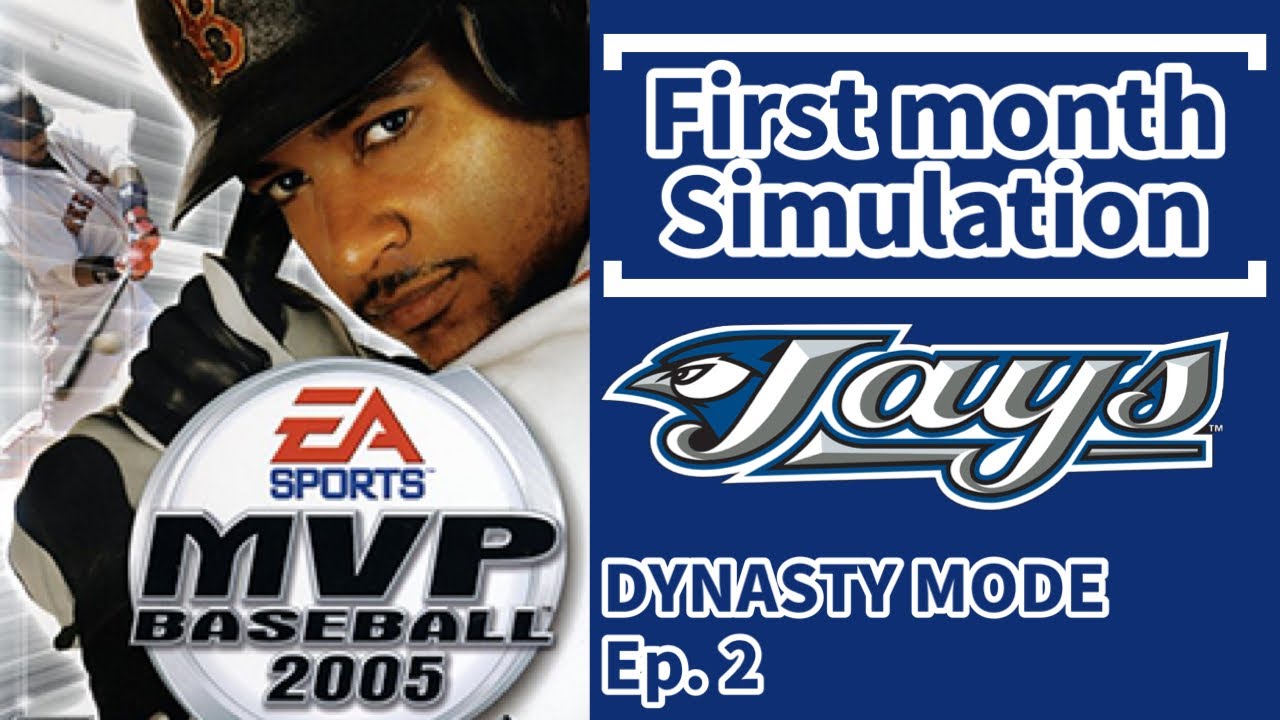 Симуляция первого месяца &mdash; MVP Baseball 2005 &mdash; Режим династии с комментариями &mdash; Эп. 2