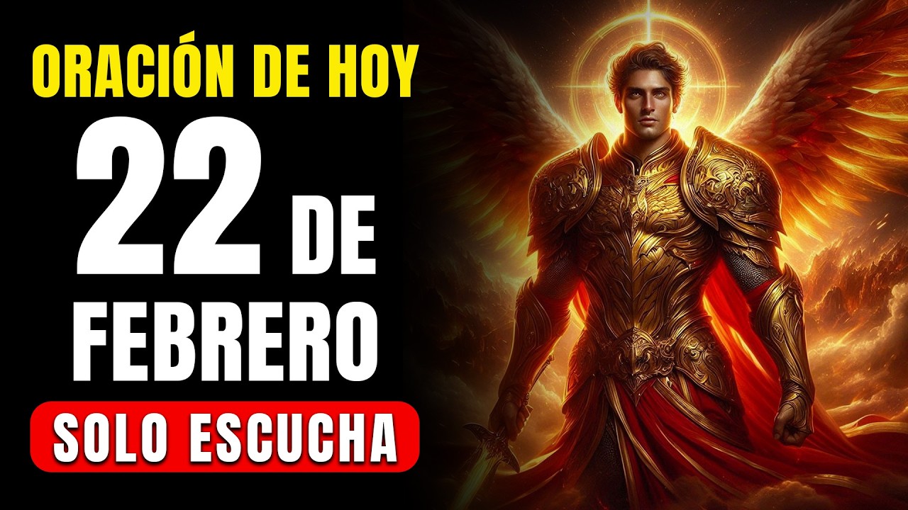 ¡San Miguel descenderá del cielo como fuego para defenderte! ¡Reza ahora!