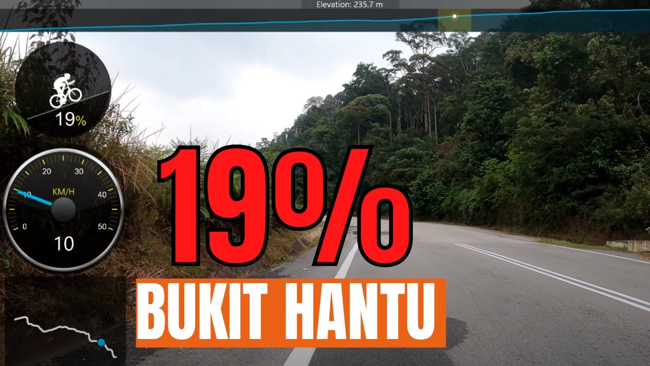Bukit Hantu | Sungai Tekali | Grade 19% | Climbing | GoPro Hypersmooth 4K