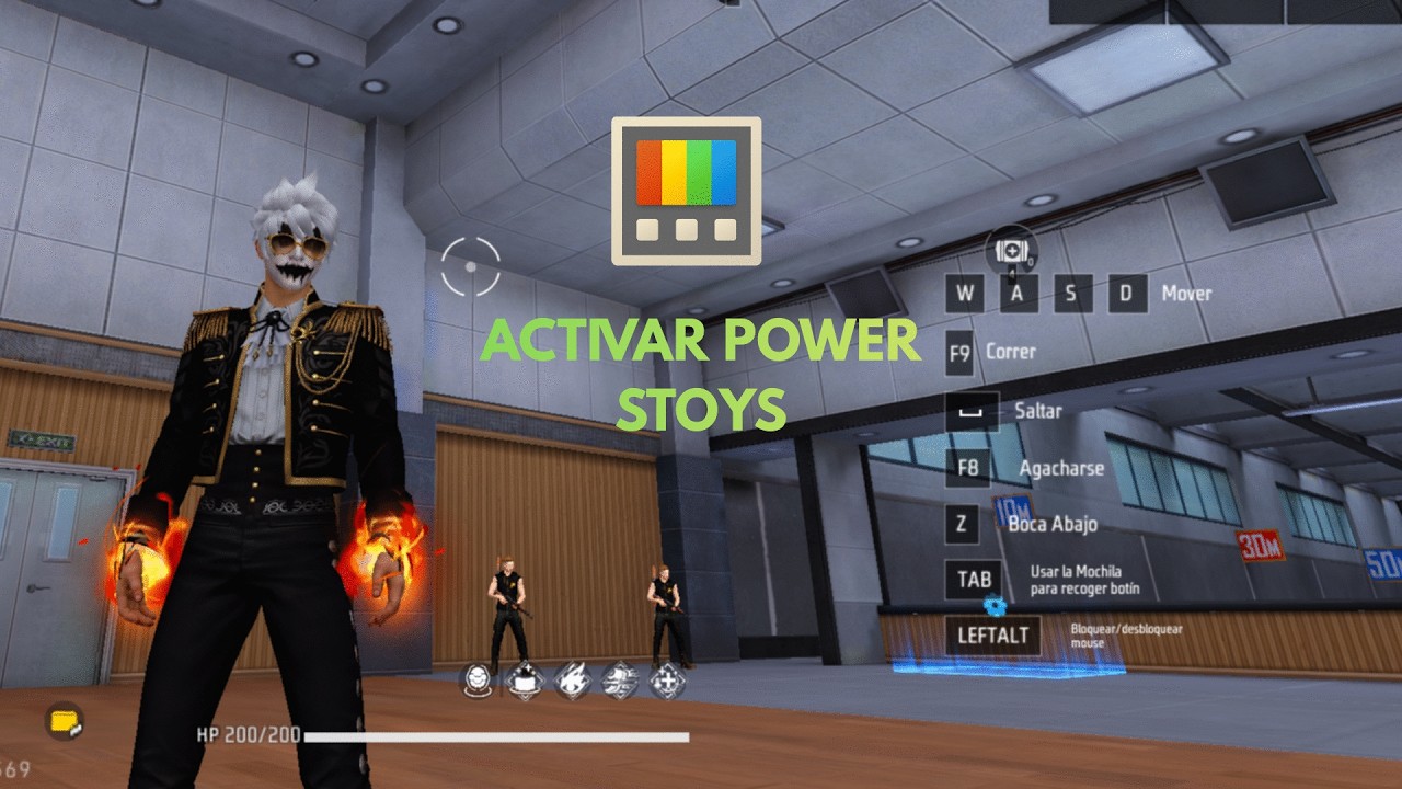 COMO ACTIVAR EL POWER STOYS PARA FREE FIRE TELA