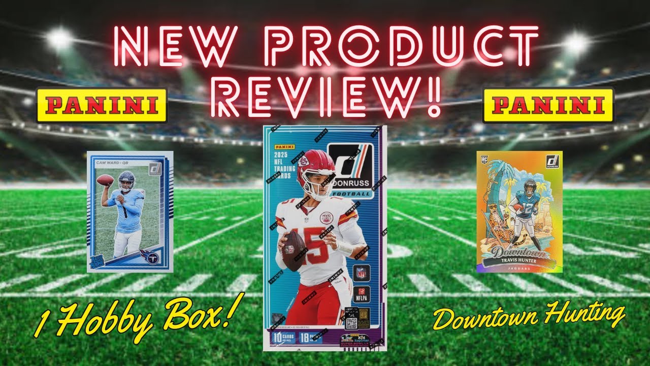 Футбол Донрусс 2025 — обзор совершенно нового Hobby Box!