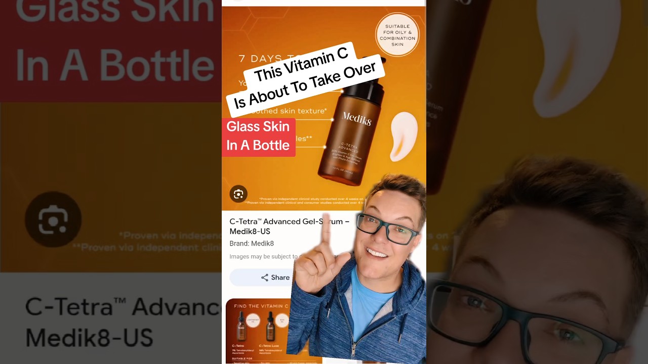 This VITAMIN C SERUM Could Change It All - Medik8 Vitamin C #shorts