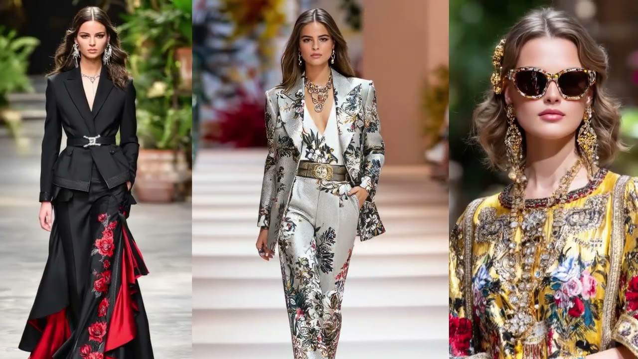 Dolce & Gabbana | Показ коллекции весна/лето 2026 – итальянский гламур во всей красе