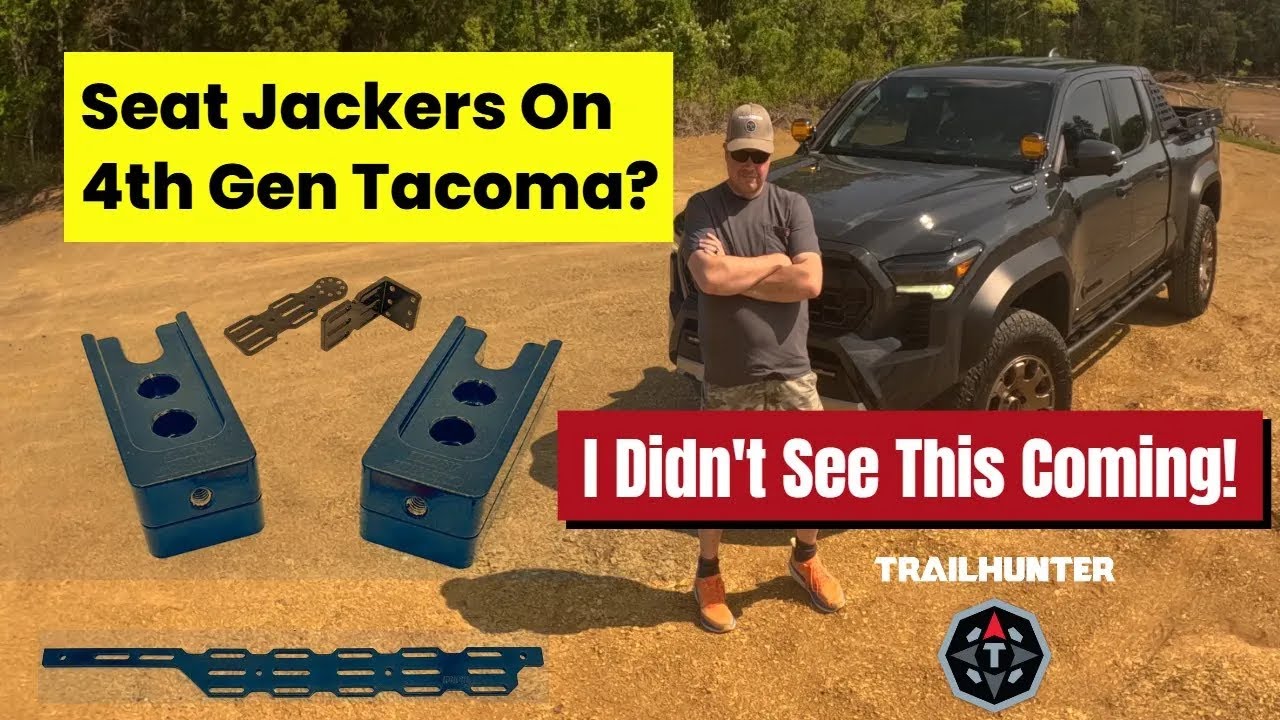 Upgrade Your 2024+ Toyota Tacoma With SEAT JACKERS And Storage! | Best DIY Upgrades