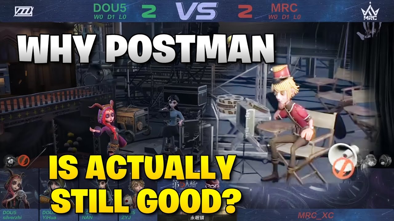 COA VI CN Day 2 / POSTMAN IS STILL STRONG! | DOU5 vs MRC  | Identity V