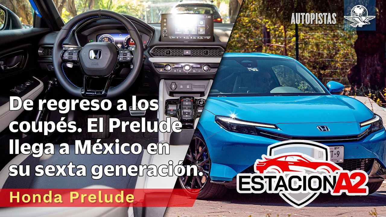 ¿Vale lo que cuesta? Manejamos el NUEVO Honda Prelude en México // EstacionA2