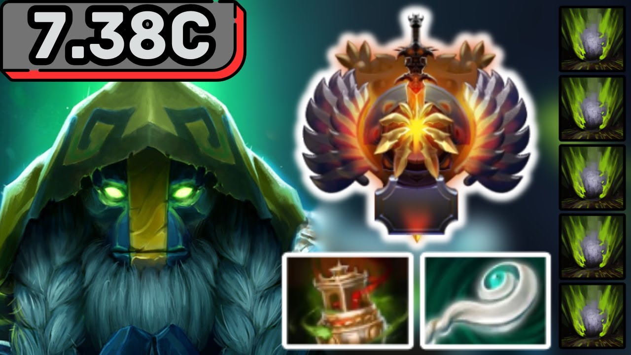IMMORTAL EARTH SPIRIT Hard Support Gameplay Patch 7.38c - Dota 2 Support