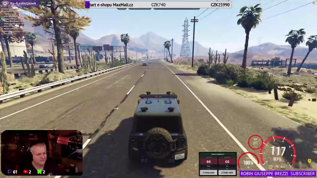 Grand Theft Auto 5 |  CZ  | Addict 4.0 RP | SASPR | Sergeant - Zdislav Kvitek | Ranger ve službě |