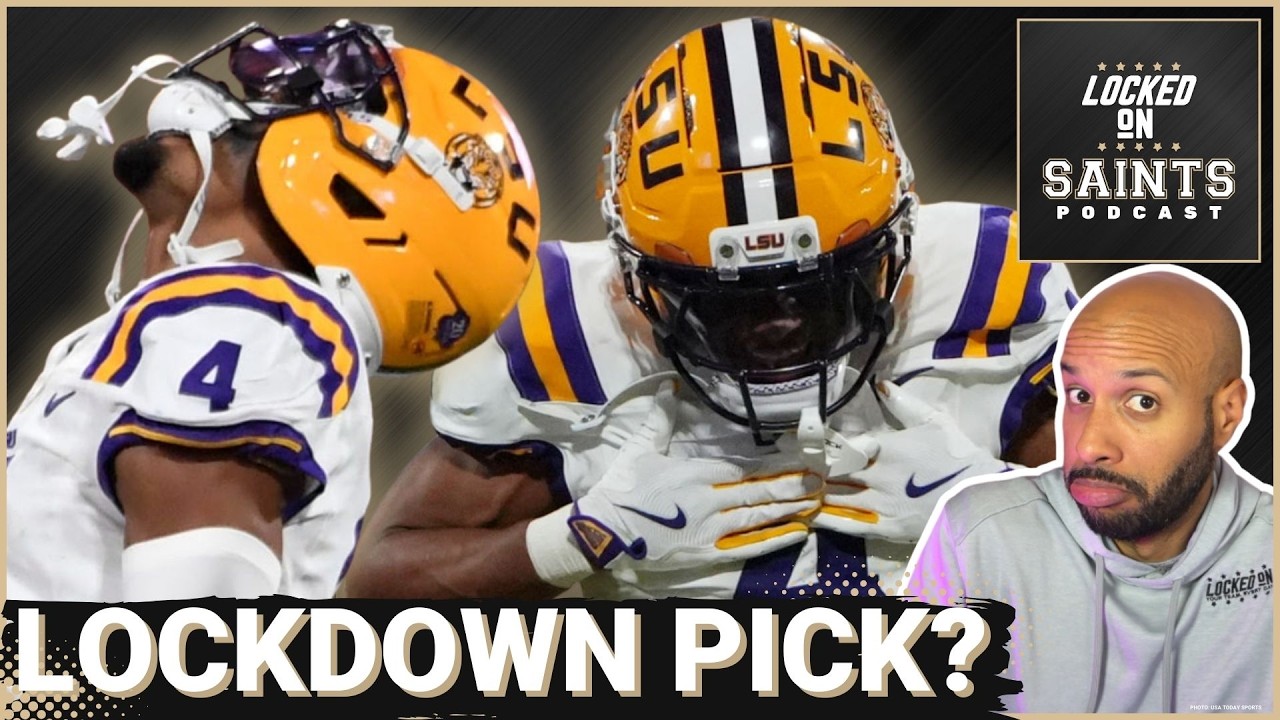 Surprise Pick Mansoor Delane Would Make New Orleans Saints' CB Room BEST IN THE NFL In NFL Draft