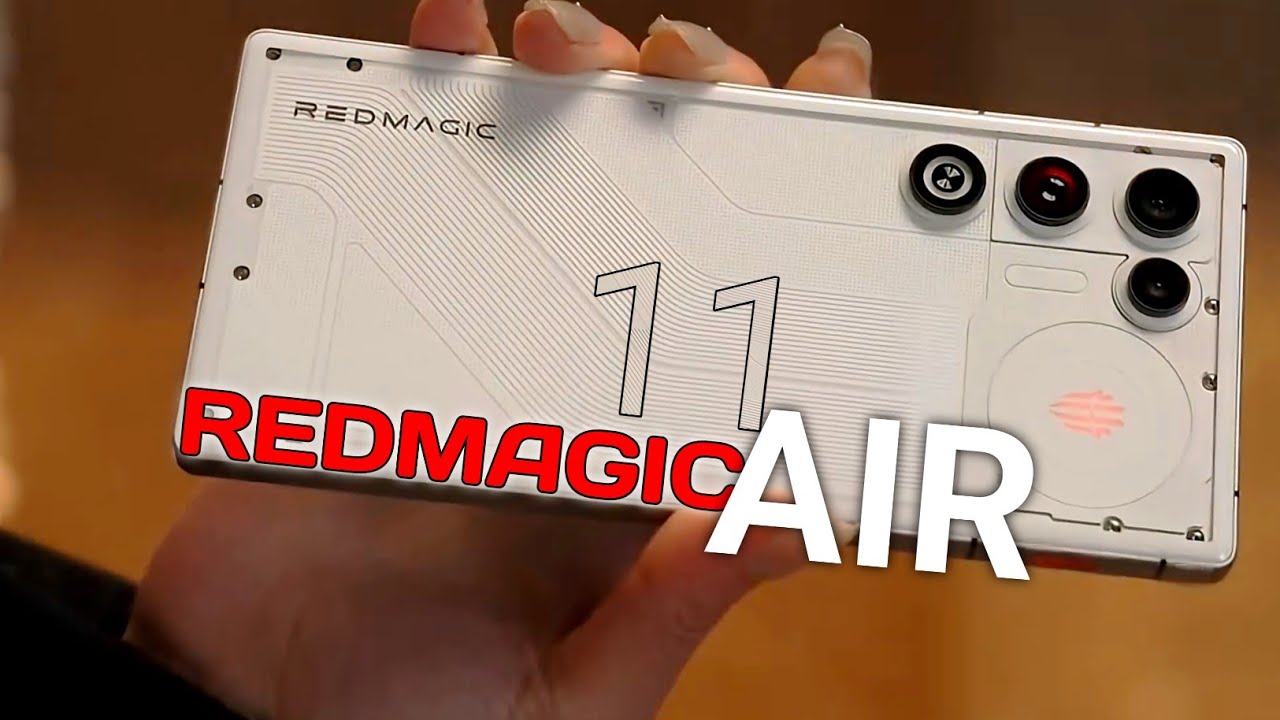 Redmagic 11 AIR, ultrafino Gaming 7000mAh, snapdragon 8 elite , Refrigeración Activa !