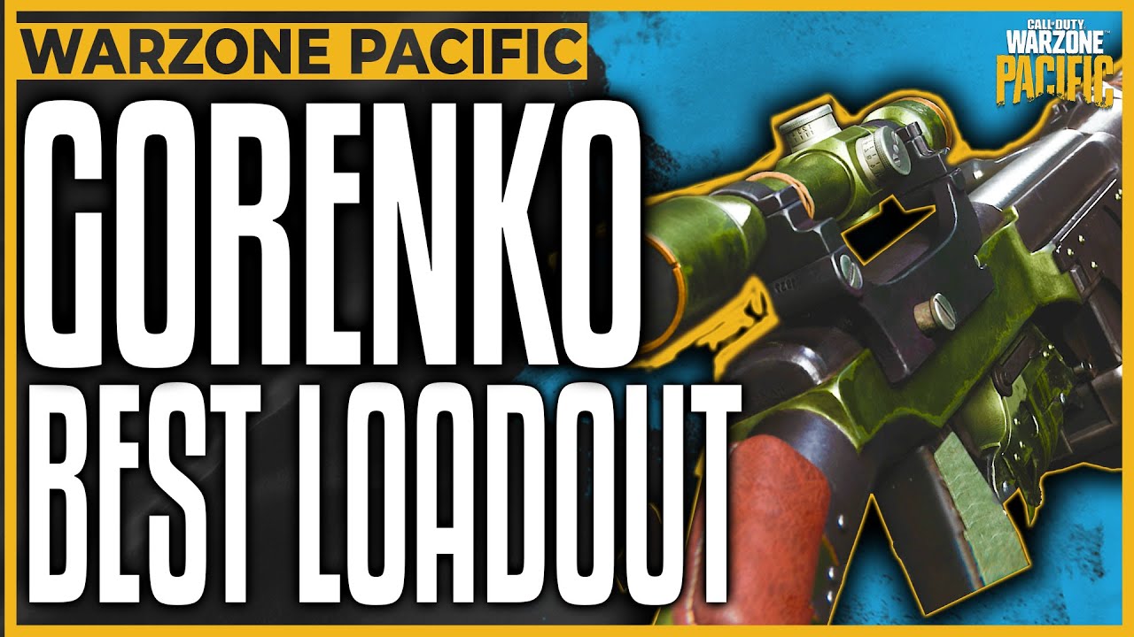 Vanguard BEST GORENKO ANTI-TANK RIFLE LOADOUT &ndash; BEST CLASS SETUP COD Warzone Pacific Caldera