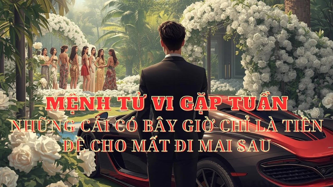 LÁ SỐ NAM TỬ VI GẶP TUẦN- NHỮNG CÁI CÓ HIỆN TẠI LÀ TIỀN ĐỀ CHO MẤT ĐI MAI SAU