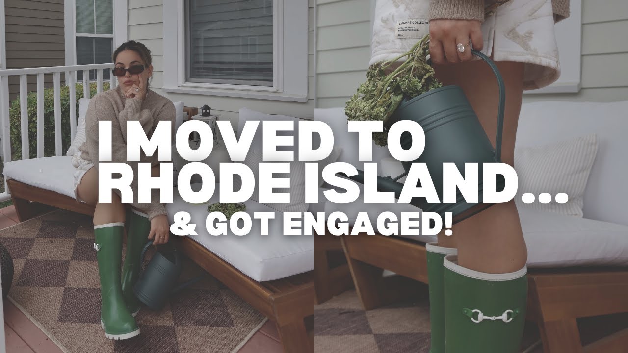 Engaged & Starting a New Chapter in Rhode Island | Moving Vlog + Life Update