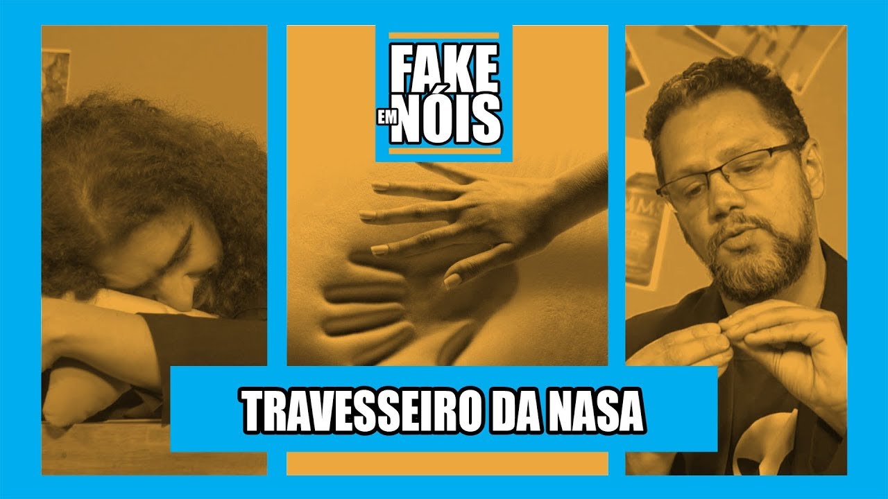 O QUE O TRAVESSEIRO DA NASA, VELCRO E O SUCO EM PÓ TÊM EM COMUM? | FAKE EM NÓIS COM PIRULLA E GILMAR