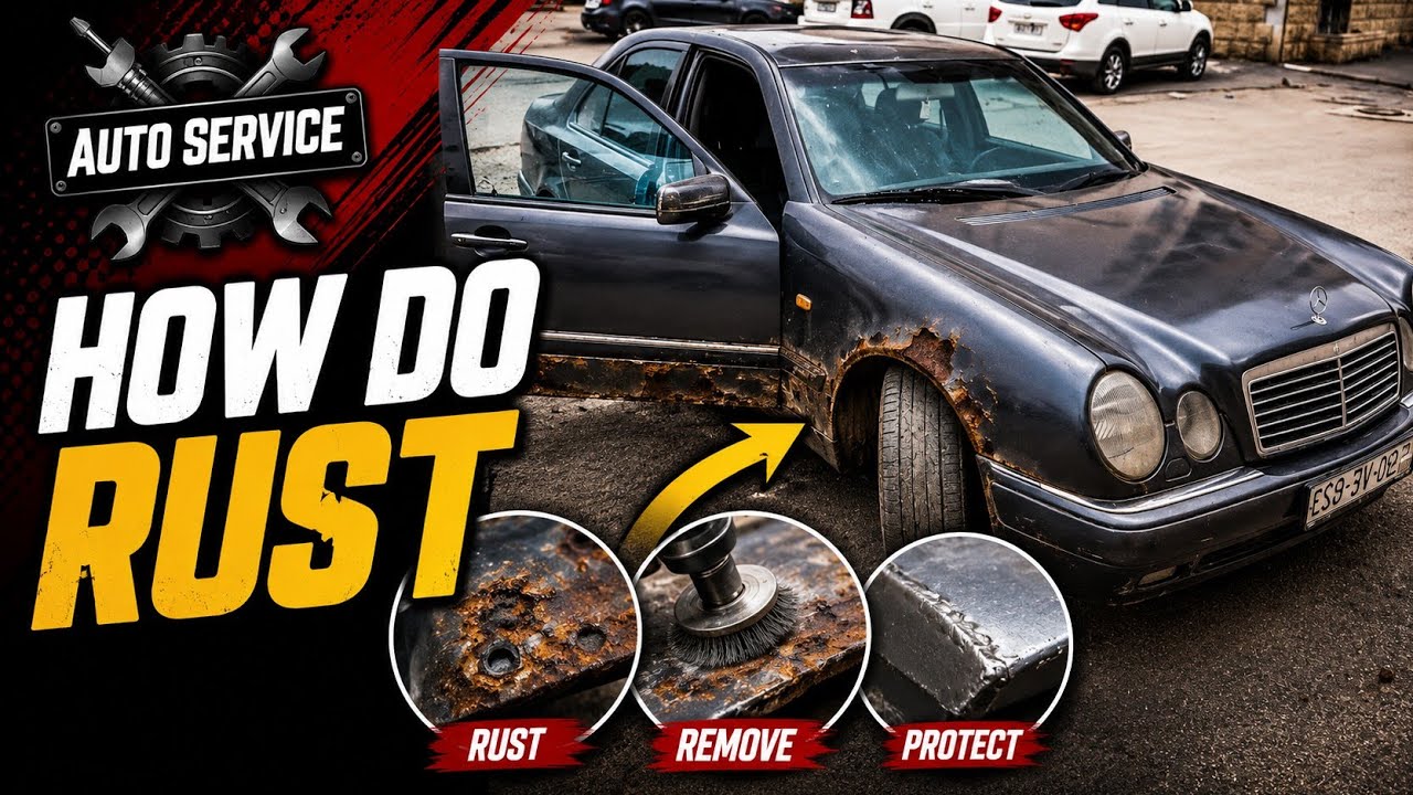 Preventing Body Rust on Car