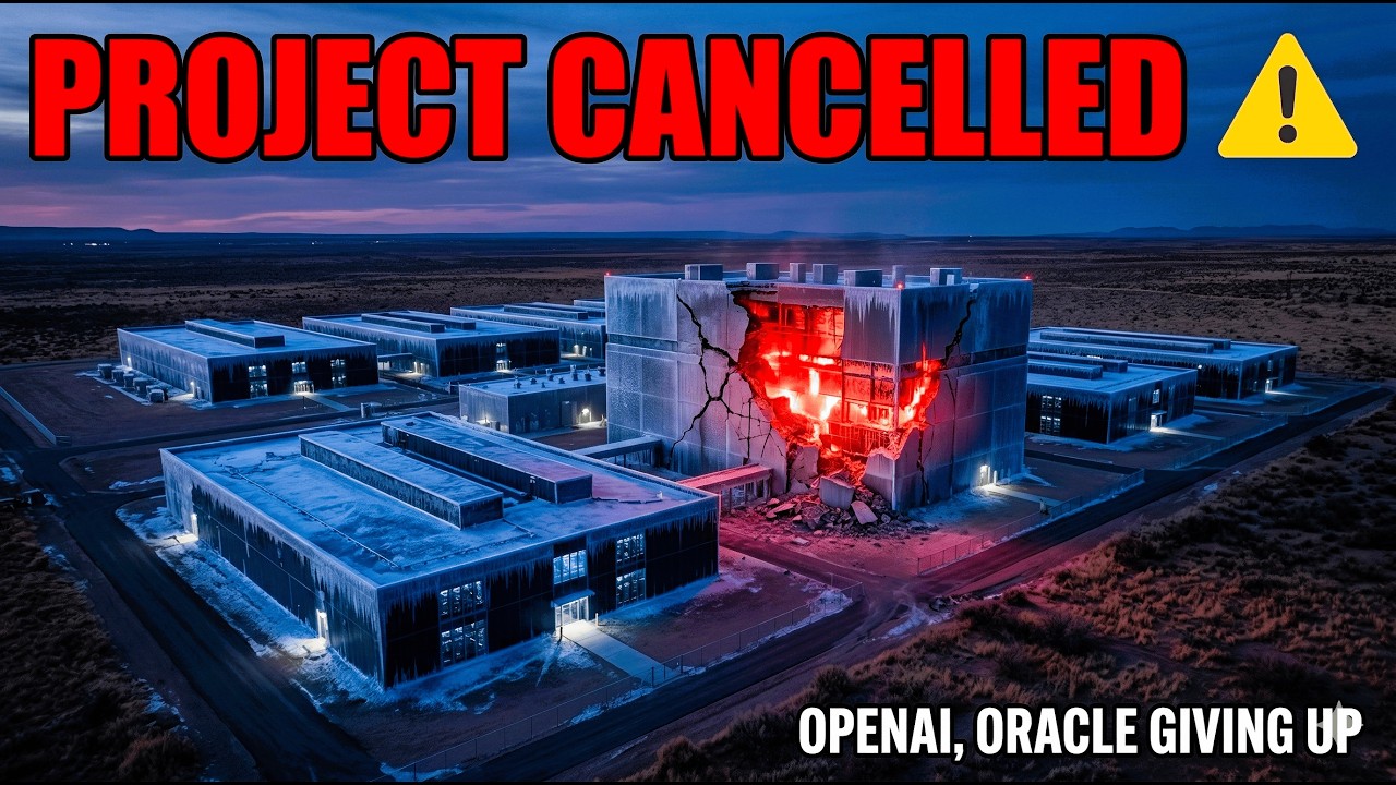 Stargate Collapsed: Why OpenAI and Oracle Abandoned the $500B Expansion