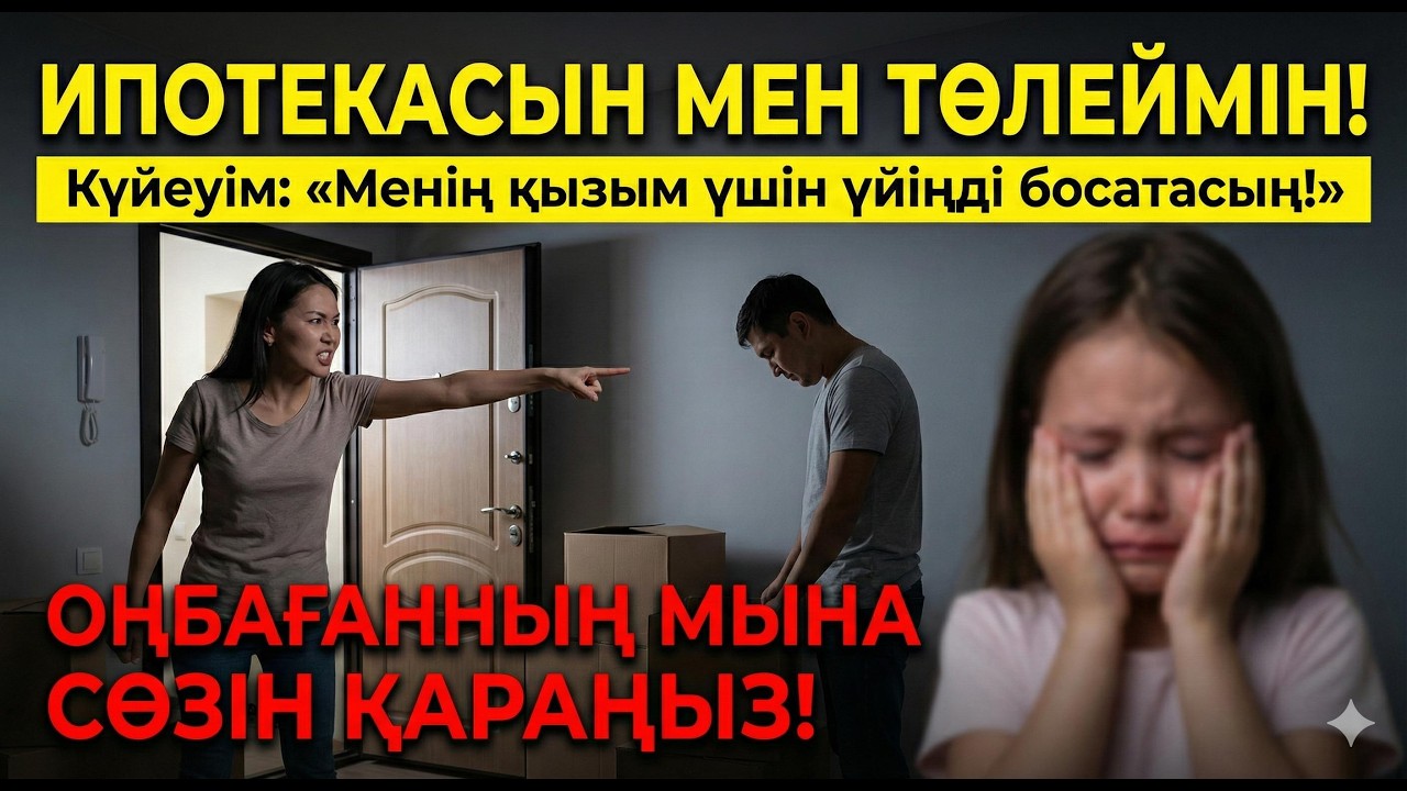 Ипотекасын мен төлеймін, ал күйеуім үйіме бұрынғы қатынын әкелмекші!