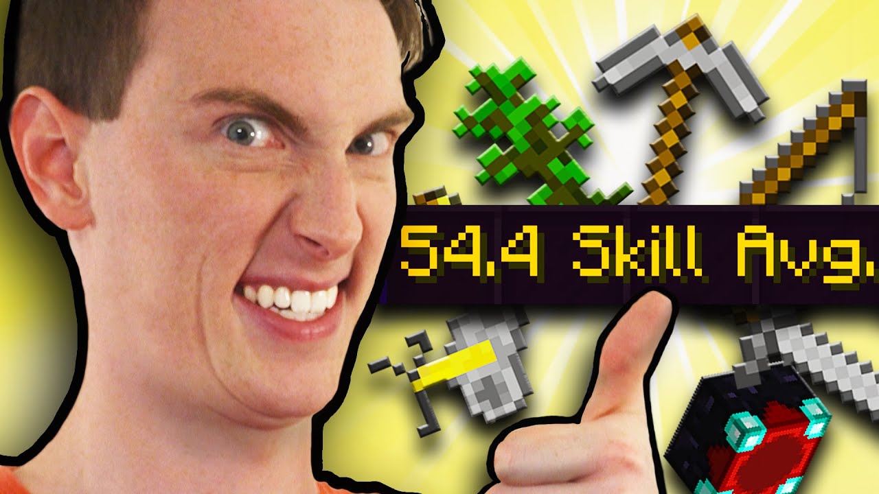 МАКСИМАЛЬНЫЕ навыки Hypixel SkyBlock (и как они повлияли на мое психическое состояние)