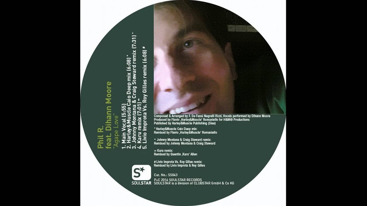 Phil R. feat. Dihann Moore - Agape Love (Jonny Montana & Craig Steward Remix)