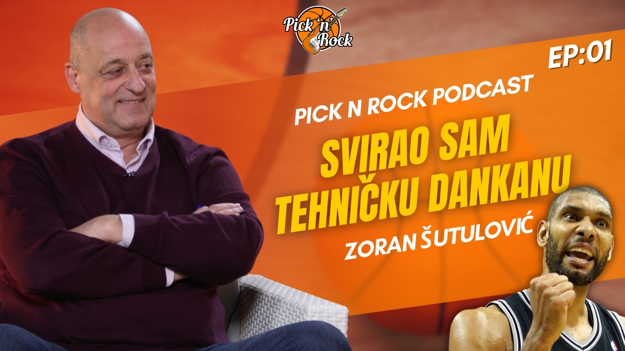 Sudija koji je sudio američkom Dream Teamu – Zoran Šutulović | Pick n Rock EP01