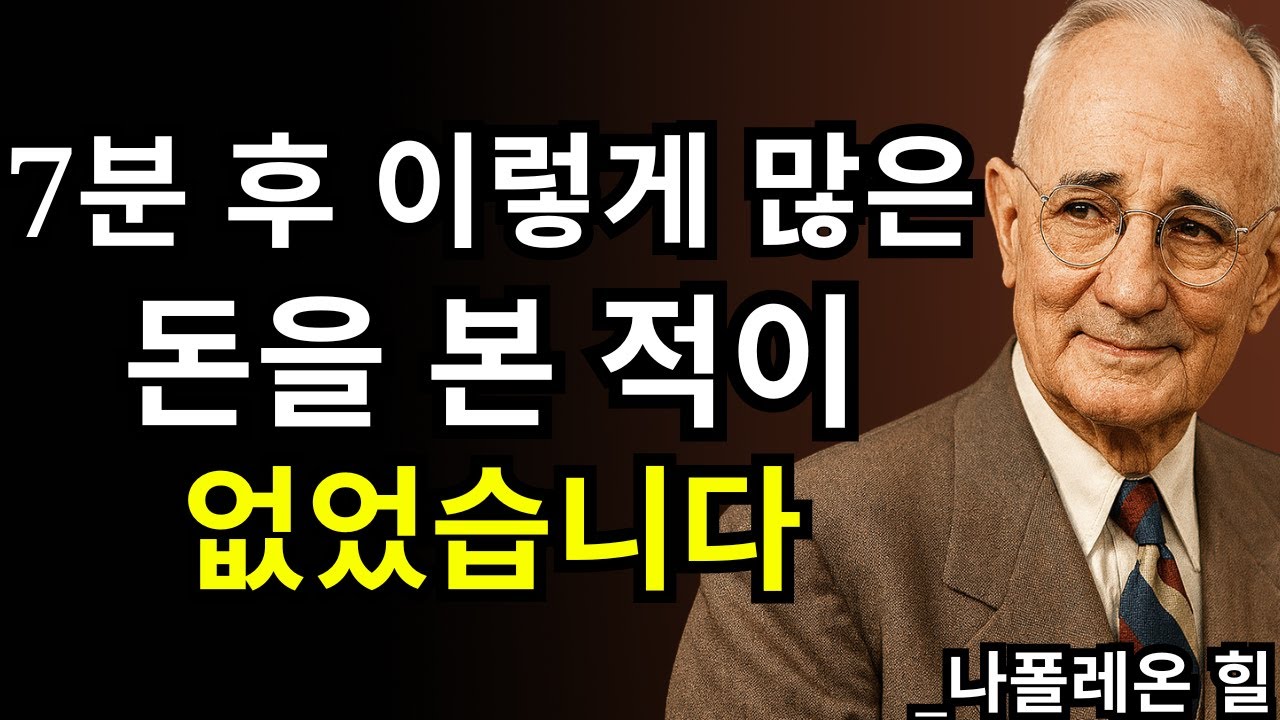 이 기도 후 7분 뒤 재정의 기적을 보게 될 것입니다 | 나폴레온 힐