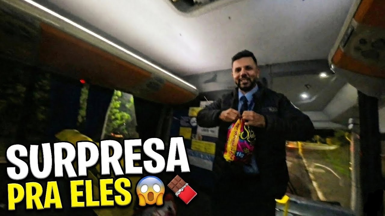 SURPRESA DE NATAL para os passageiros 🚌🎁