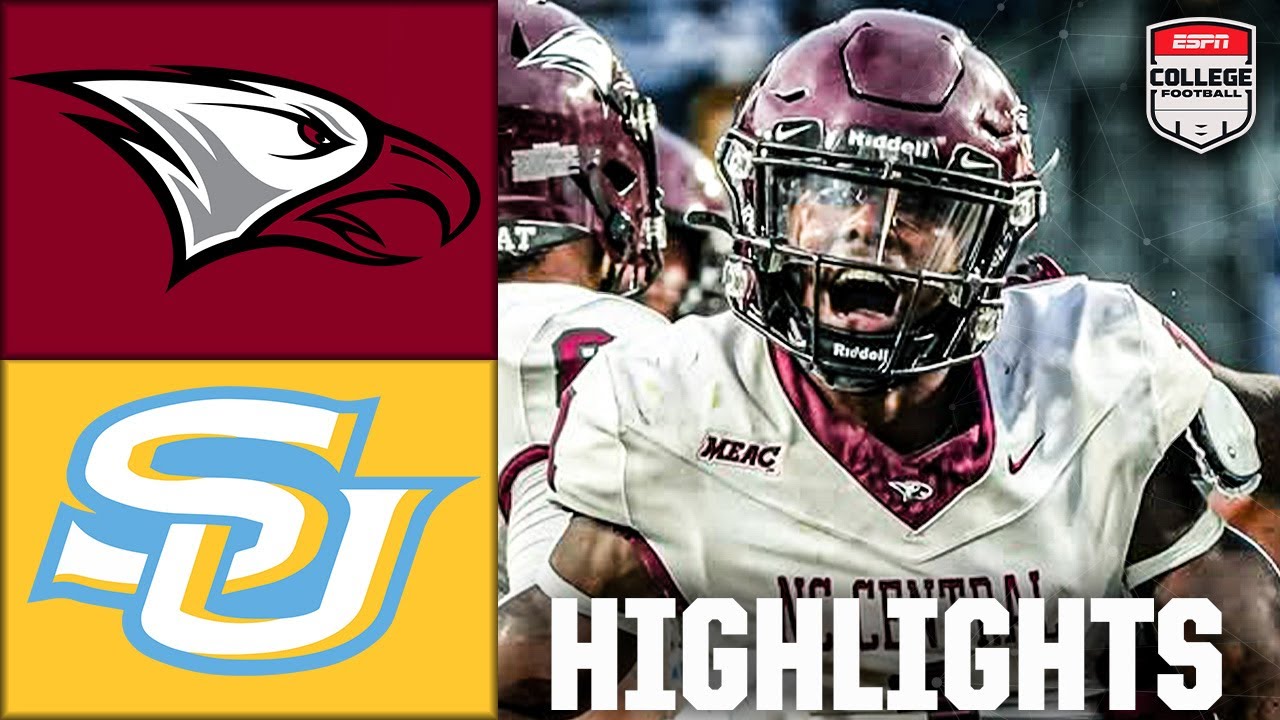 MEAC/SWAC Challenge: NC Central Eagles vs. Southern Jaguars | Full Game Highlights | ESPN CFB