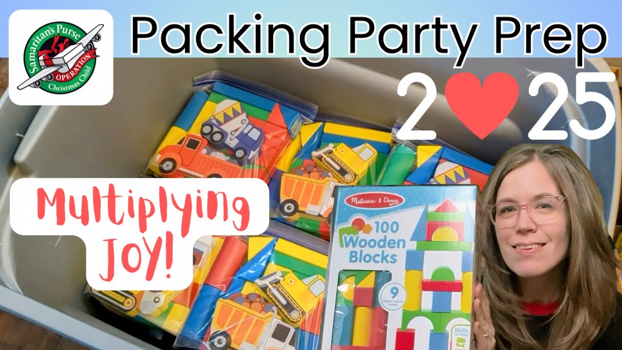 Maximizing Quantity AND Quality! Packing Party Shopping & Organizing | Operation Christmas Child