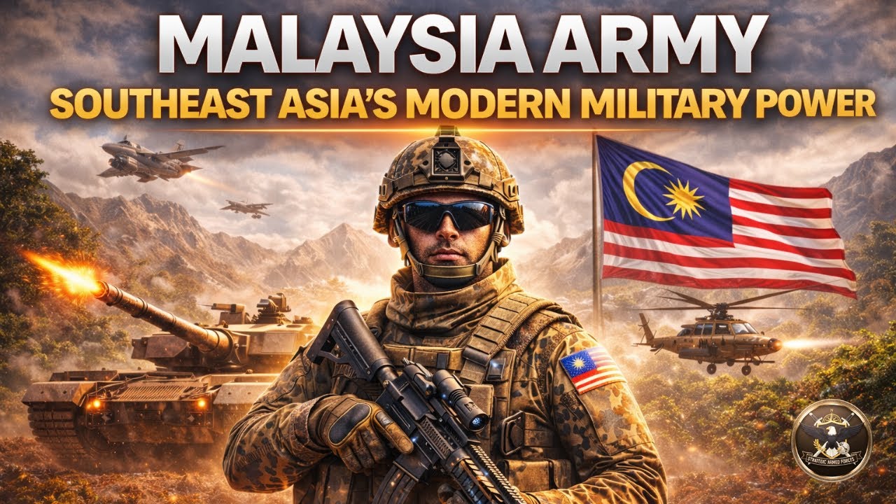 Malaysia Army 2026 | Southeast Asia’s Modern Military Power