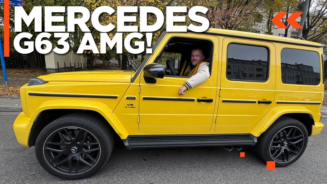 Mercedes G63 AMG - tw&oacute;j sąsiad się wkur&hellip; | Kornacki testuje