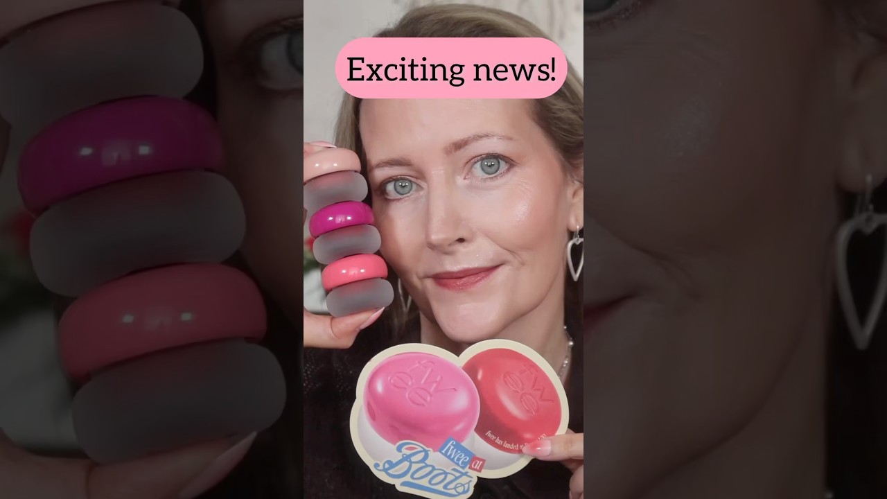 Fwee lip and cheek pudding pots now on Boots UK!