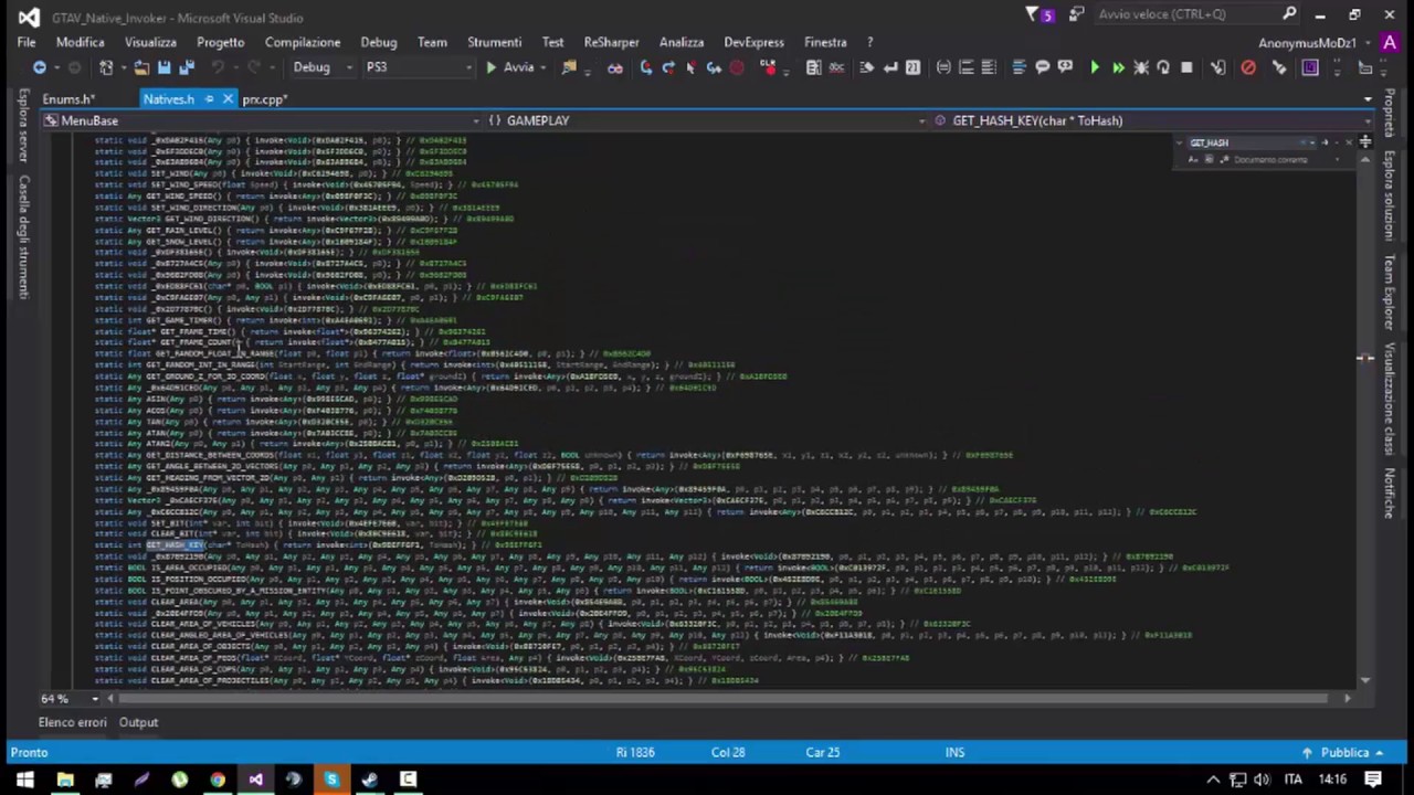 HOW TO MAKE MOD MENU(SPRX) FOR GTA V Ep 2