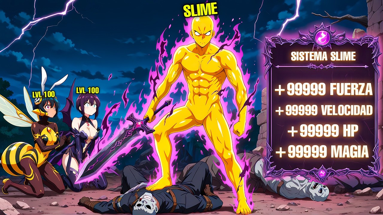 Reencarnado como un Slime que Devora Enemigos y Roba Sus Poderes! - Resumen Manhwa