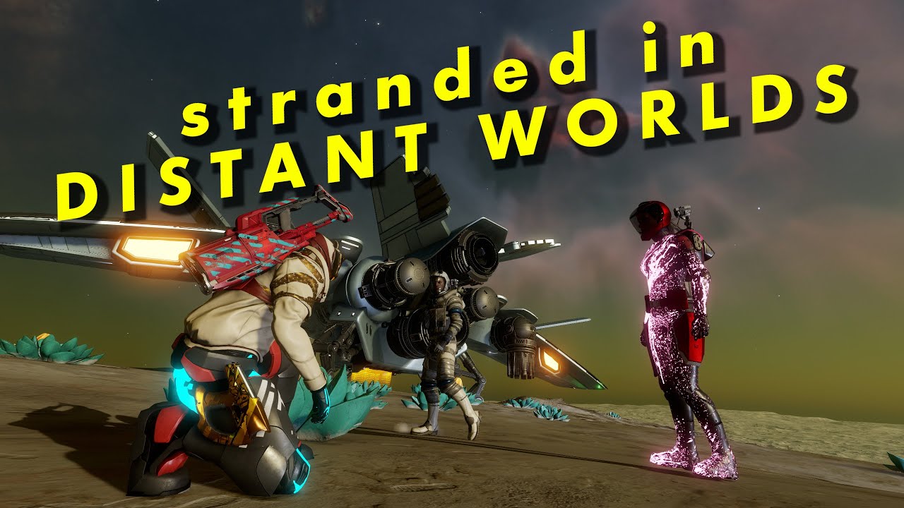 We got off the Carrier in Distant Worlds! | Elite Dangerous