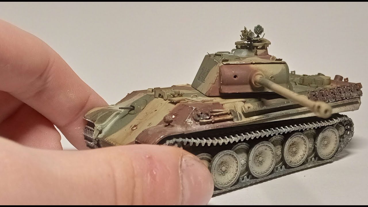 Building and Painting the Vespid models Panther Ausf. G in 1/72 scale!!!